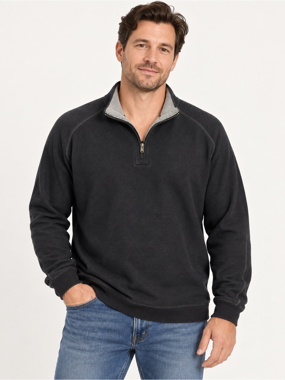 Tommy Bahama XXL Reversible Quarter Zip Pullover
